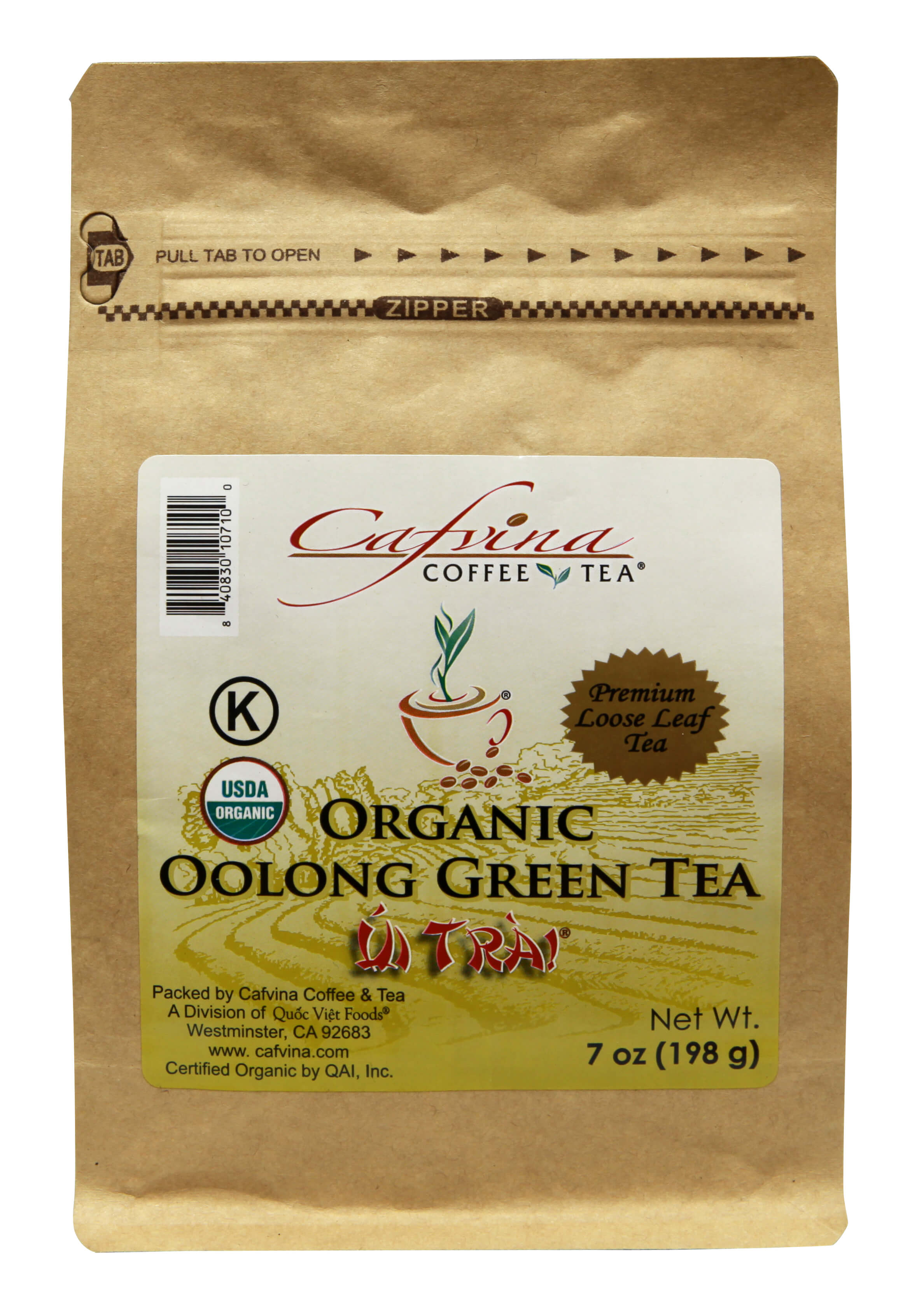 Organic Oolong Green Tea
